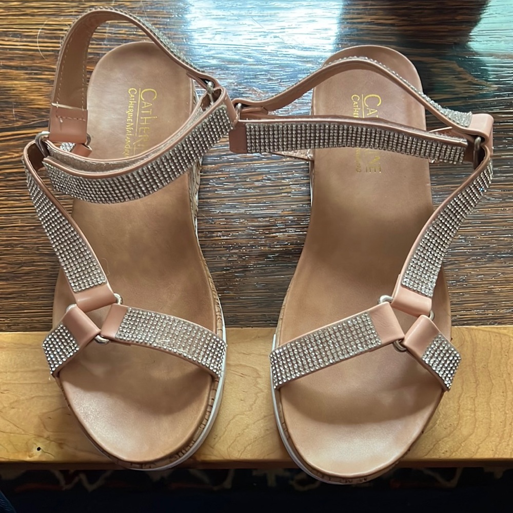 Ladies summer sandals, worn 1 x, perfect condition, very comfortable